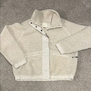 Women's Cream Teddy Jacket